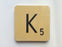 Scrabble Letters - A-Z - Alphabet Wall Plaques