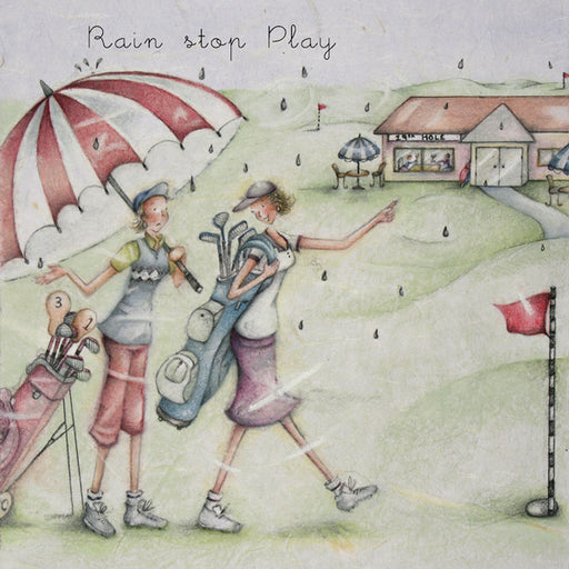 Lady Golf Card