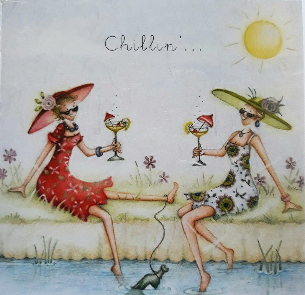 Cocktail Card - Chillin' - Berni Parker