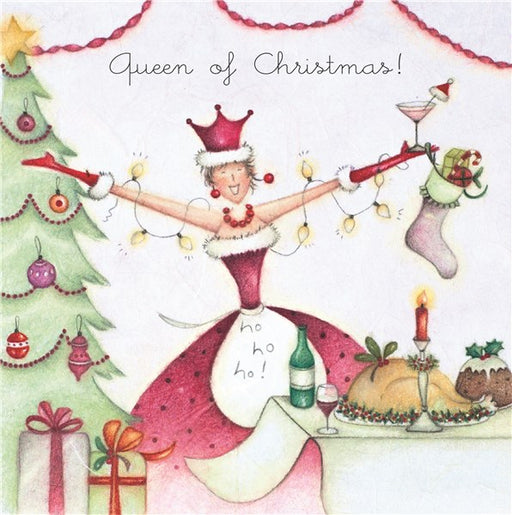 Bernie Parker Christmas Card - Queen of Christmas