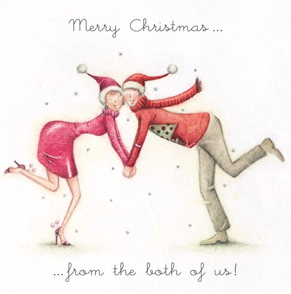 Bernie Parker Christmas Card - From the both of us