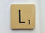 Scrabble Letters - A-Z - Alphabet Wall Plaques