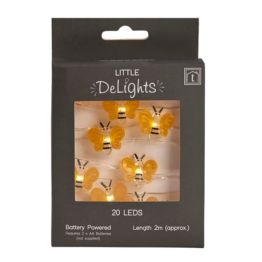 Bee Lights - LED Battery Operated String - Little Delights