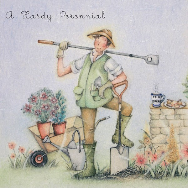 Gardener Card - A Hardy Perennial, Berni Parker