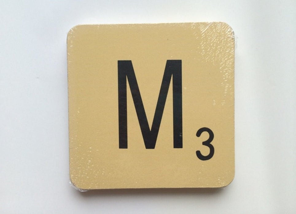 Scrabble Letters - A-Z - Alphabet Wall Plaques