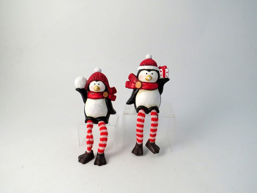 Penguin Shelf Sitter Pair