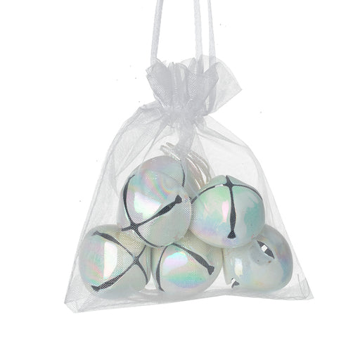 Metal Hanging Pearlescent Bell Set