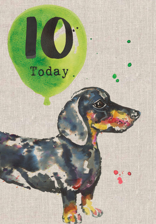10 Today - Childrens Birthday Card - Sarah Kelleher