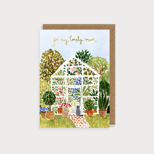 Greenhouse Card - for my lovely mum - Louise Mulgrew
