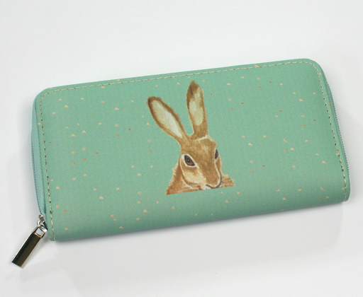 Hare Zip Purse - Cosmo the Hare