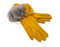 Two Tone faux Fur Trim Gloves - Two Colours
