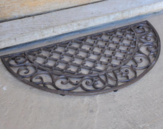 Cast Iron Door Mat - Parisian