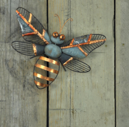 Honey Bee Metal Wall Art