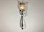 Wall Sconce - Silver Ornate Scroll