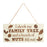 i shook my FAMILY TREE and a bunch of NUTS fell out! Hanging Sign