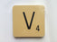 Scrabble Letters - A-Z - Alphabet Wall Plaques