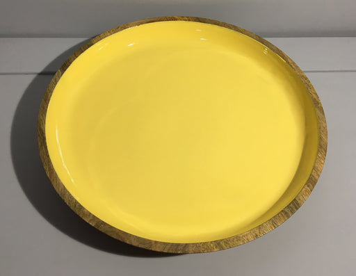 Yellow Serving Plate