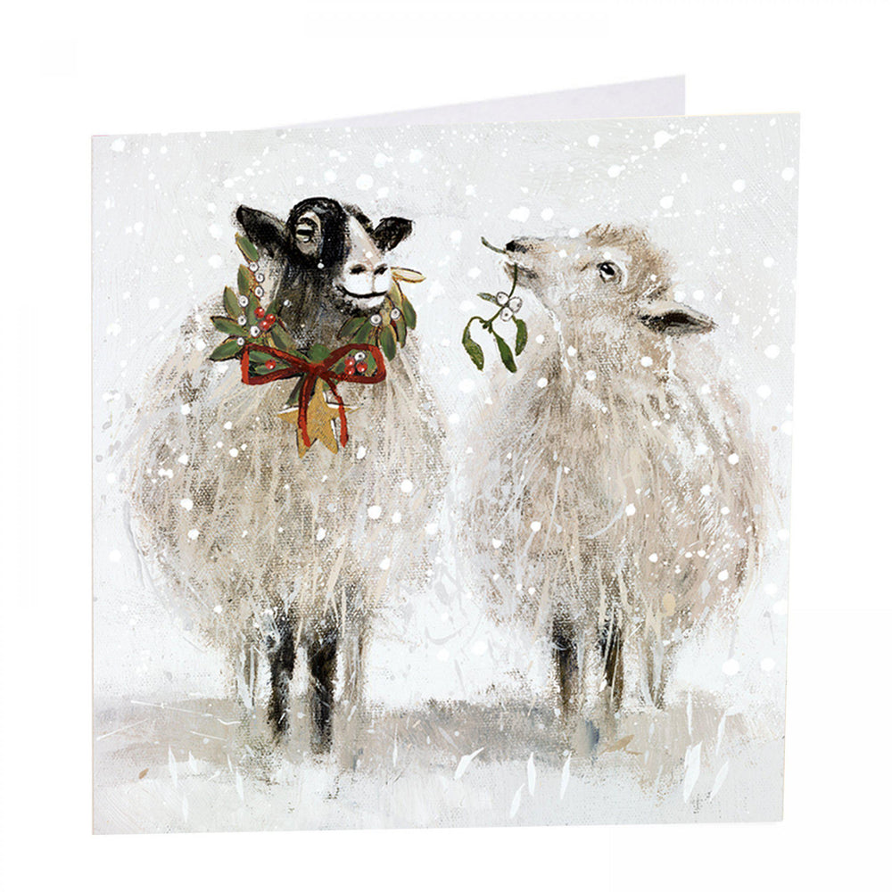 Sheep Christmas Cards - A Gift For You - Pack of 6