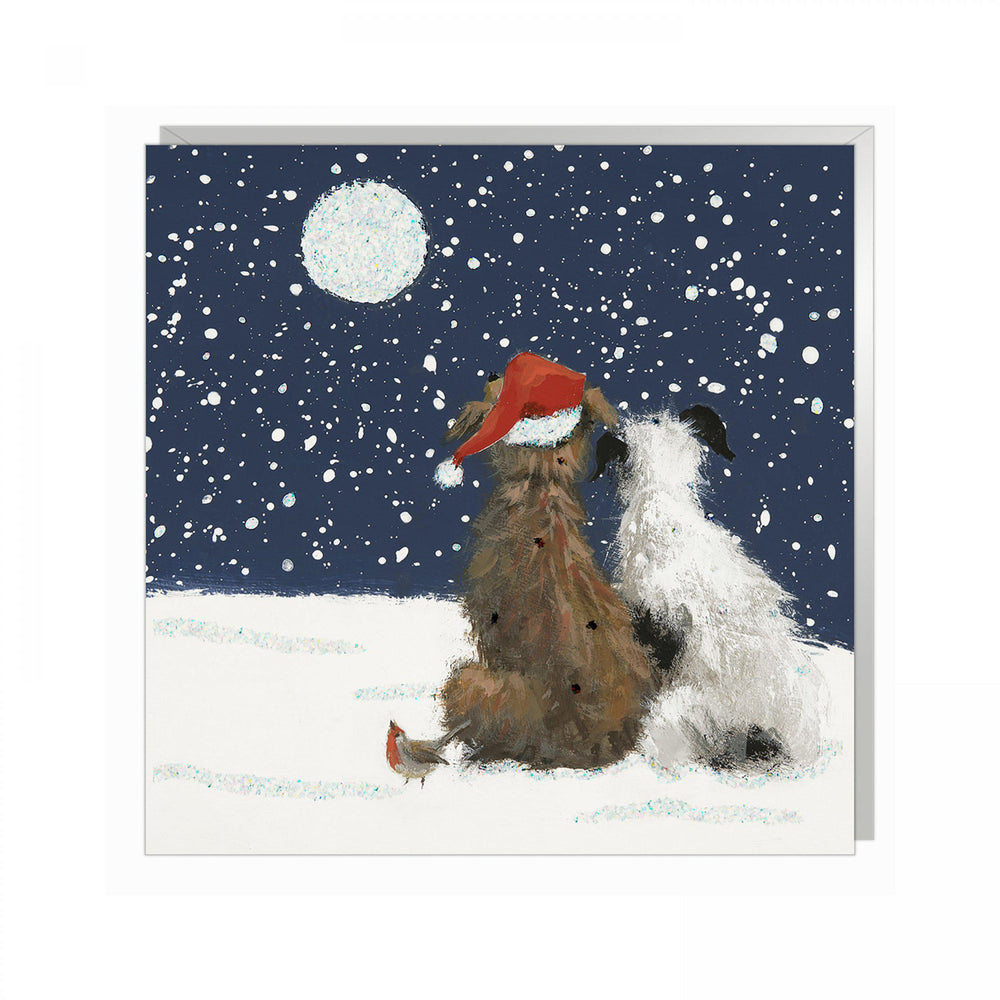 Dog Christmas Cards - Festive Gathering - Pack of 6