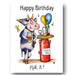 Cow Birthday Card