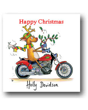 Funny Christmas Card - Holly Davidson