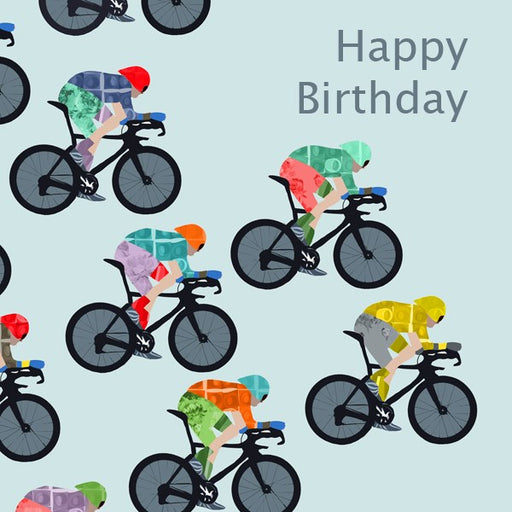 Bike Card - Happy Birthday, From Sally Scaffardi Design