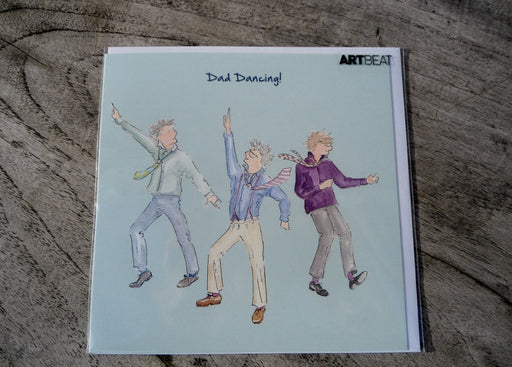 Dad Greeting Card - Dad Dancing!