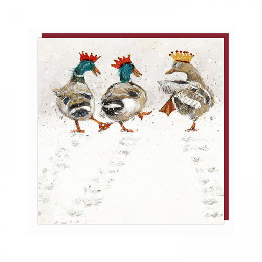 Duck Christmas Cards - Boxing Day Stroll - Pack of 6