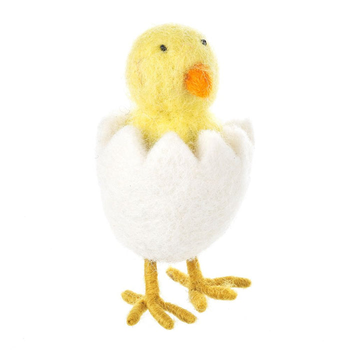 Standing Easter Decoration - Hatching Chick - Felt So Good