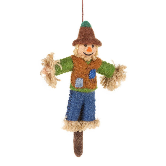Hanging Easter Decoration - Stitches the Scarecrow - Felt So Good