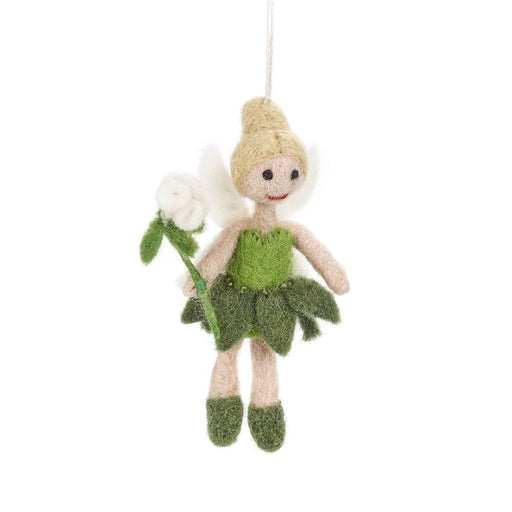 Hanging Easter Decoration - Trixy The Garden Fairy - Felt So Good