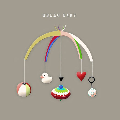 New Baby Card - Hello Baby, From Sally Scaffardi Design