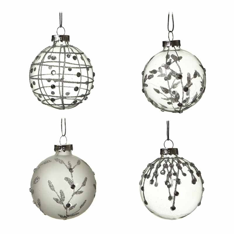 Clear online glass baubles