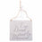 Eat Drink and Be Married - Hanging Plaque