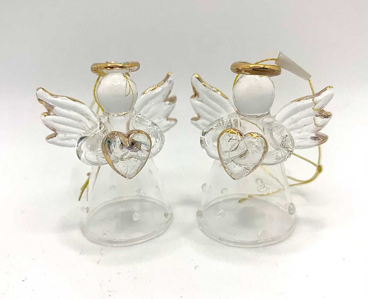 Crochet Christmas Angels Hanging Christmas Ornaments White - Etsy