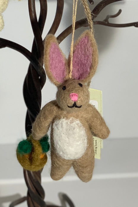 Hanging Easter Decoration - Rory The Rabbit - Felt So Good