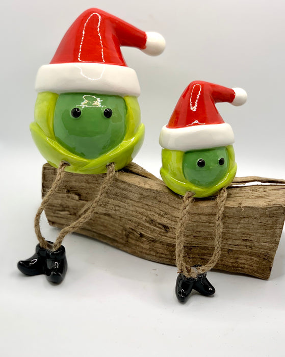 Sprout Shelf Sitting Ceramic Figure - 2 Sizes