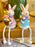 Boy and Girl Easter Rabbit Shelf Sitters - Pair