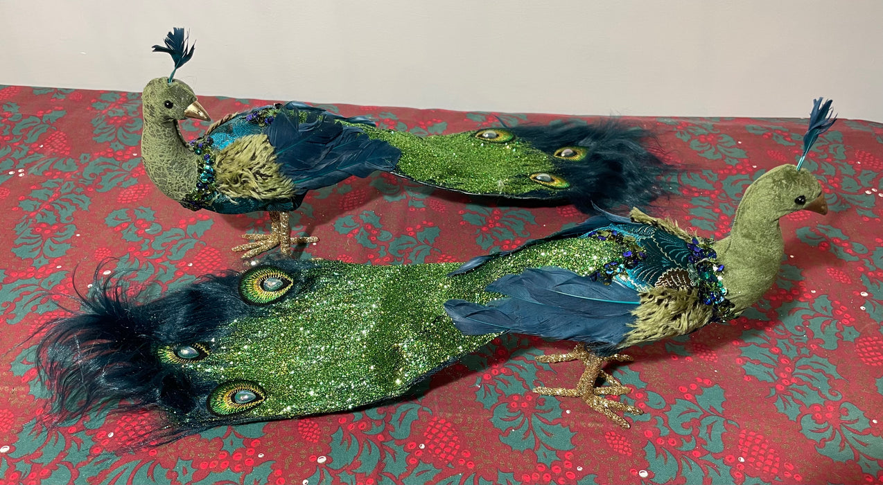 Peacock Table Decoration - 2 Designs