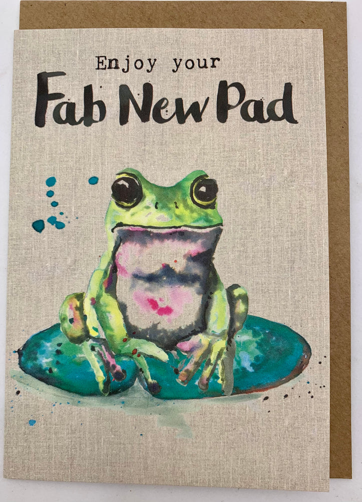 New Home Card - Fab New Pad - Sarah Kelleher