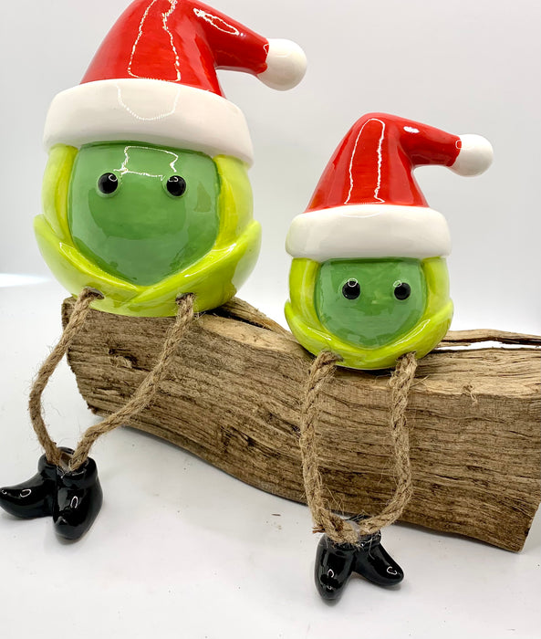 Sprout Shelf Sitting Ceramic Figure - 2 Sizes