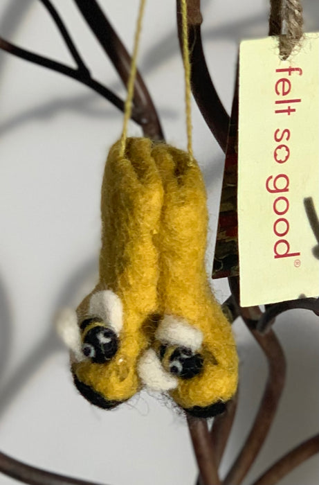 Hanging Spring Decoration - Bumble Bee Wellies - Felt So Good
