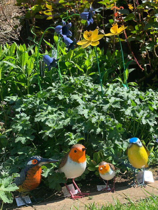 Garden Birds Blue Tit - RSPB Garden Bird Statues