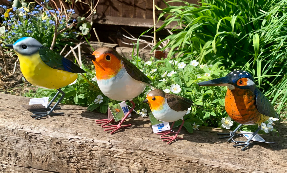 Garden Birds Blue Tit - RSPB Garden Bird Statues