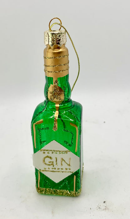 Gin Bottle Christmas Tree Decoration