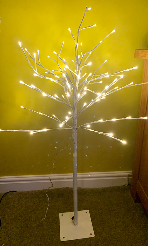 Light up 100cm Christmas Tree Warm White - Mains Operated