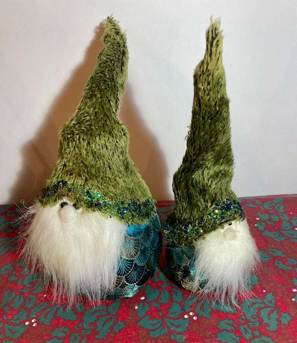 Peacock Gonks Festive Free Standing Gonks 4 Sizes