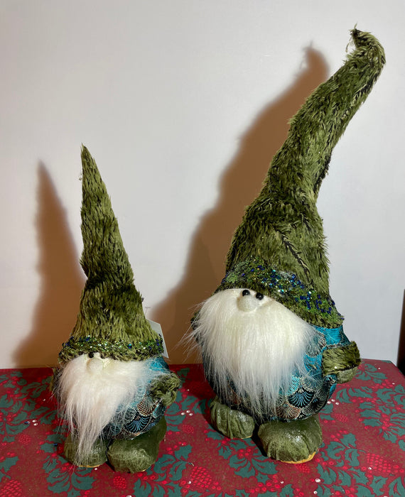 Peacock Gonks Festive Free Standing Gonks 4 Sizes