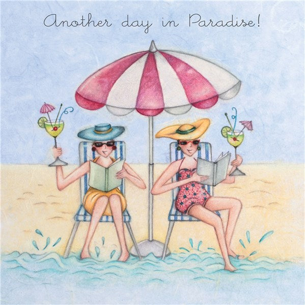 Friends Card - Another day in paradise! Berni Parker