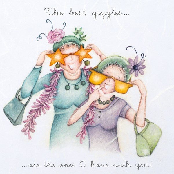 The best giggles....are the ones I have with you! Berni Parker